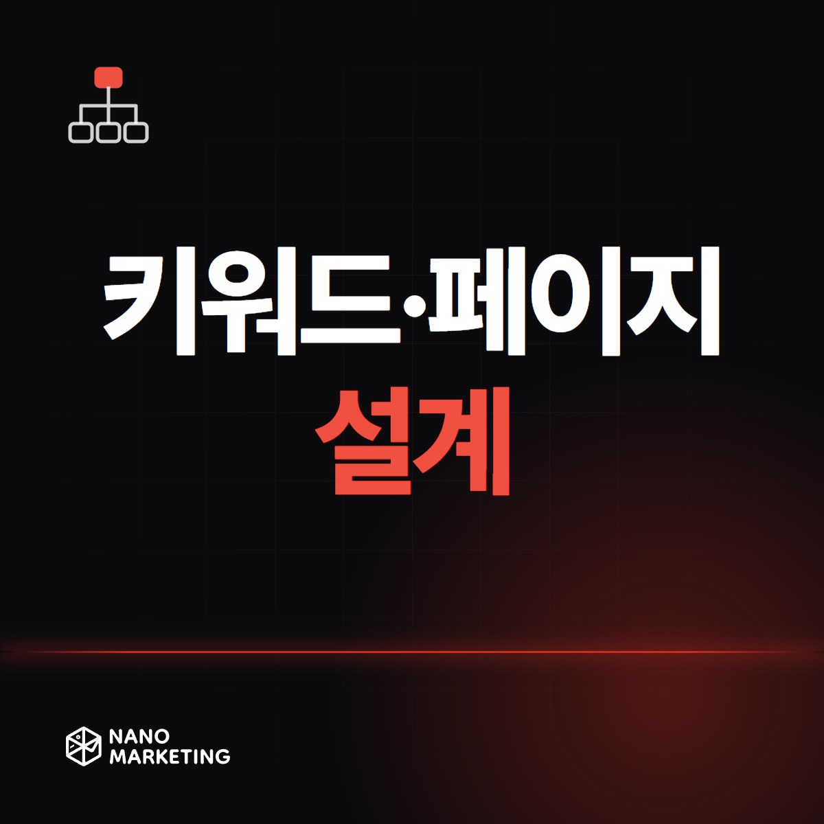 키워드·페이지 설계
